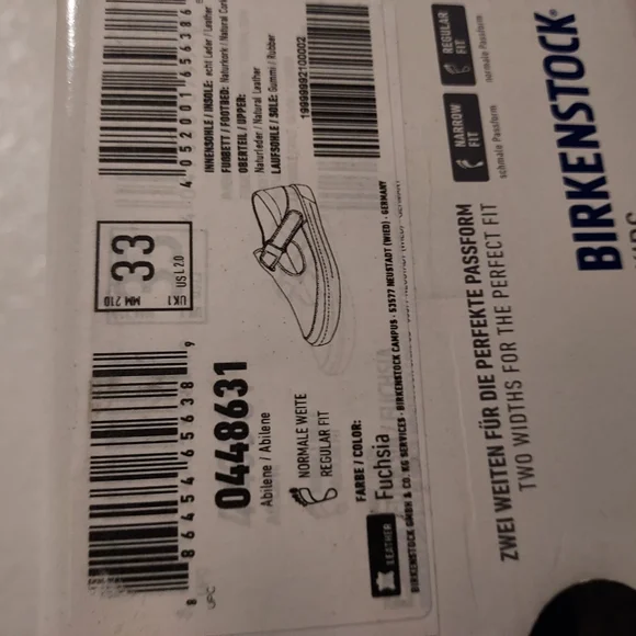 Birkenstock Pink Leather Footwear - Picture 2 of 9